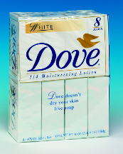 SOAP BAR DOVE WHITE 4.75 OZ (BAR) JHDCB610795 - Bar